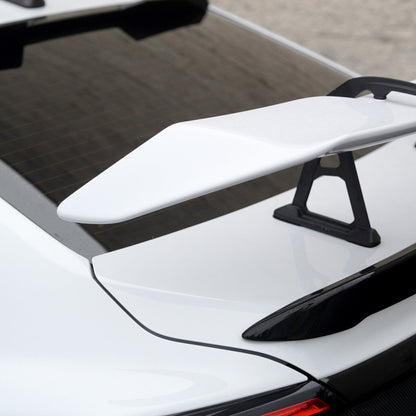 JDMuscle [22-26 WRX] STI Style Swan Neck Spoiler Paint Matched / Carbon Fiber