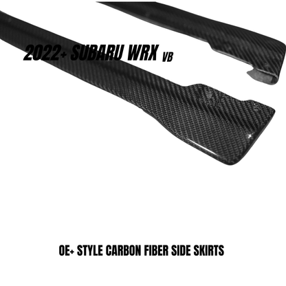 JDMuscle [22-26 WRX] Tanso Carbon Fiber Aero Combo OE+ Style