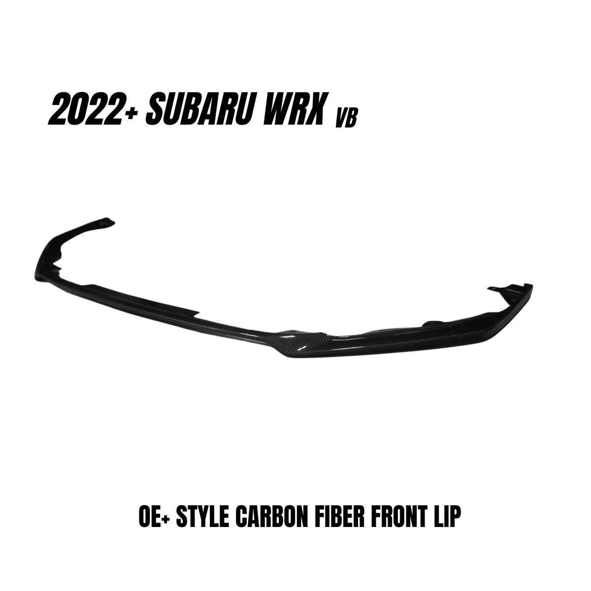 JDMuscle [22-26 WRX] Tanso Carbon Fiber Aero Combo OE+ Style