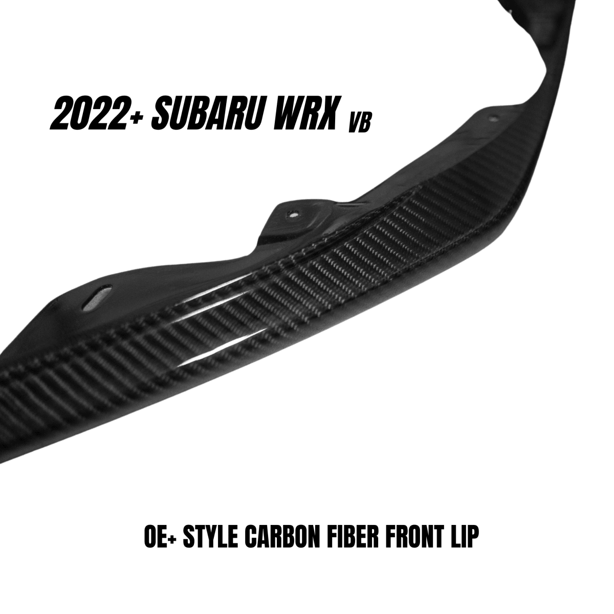 JDMuscle [22-26 WRX] Tanso Carbon Fiber Aero Combo OE+ Style