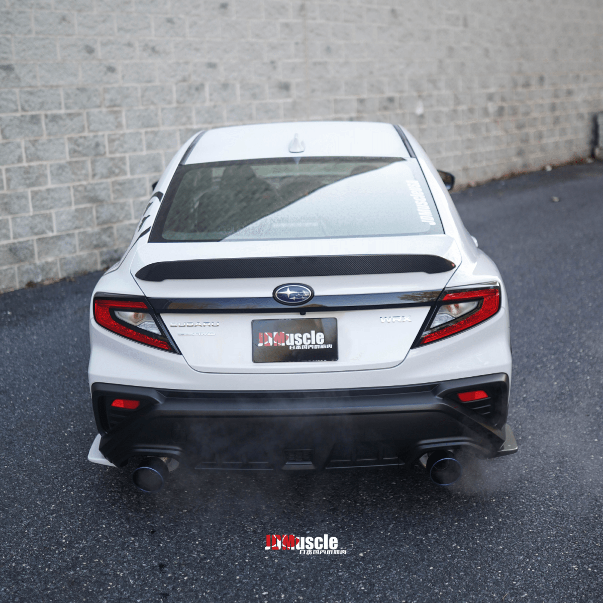 JDMuscle [22-26 WRX] Tanso Carbon Fiber Duck Bill V1