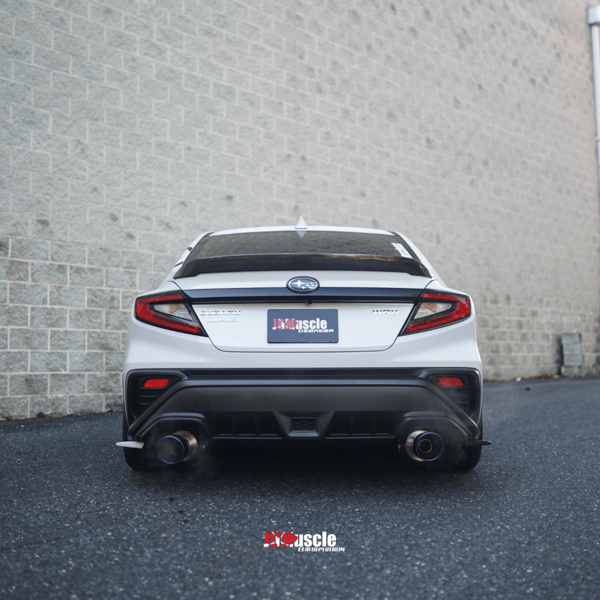 JDMuscle [22-26 WRX] Tanso Carbon Fiber Duck Bill V1