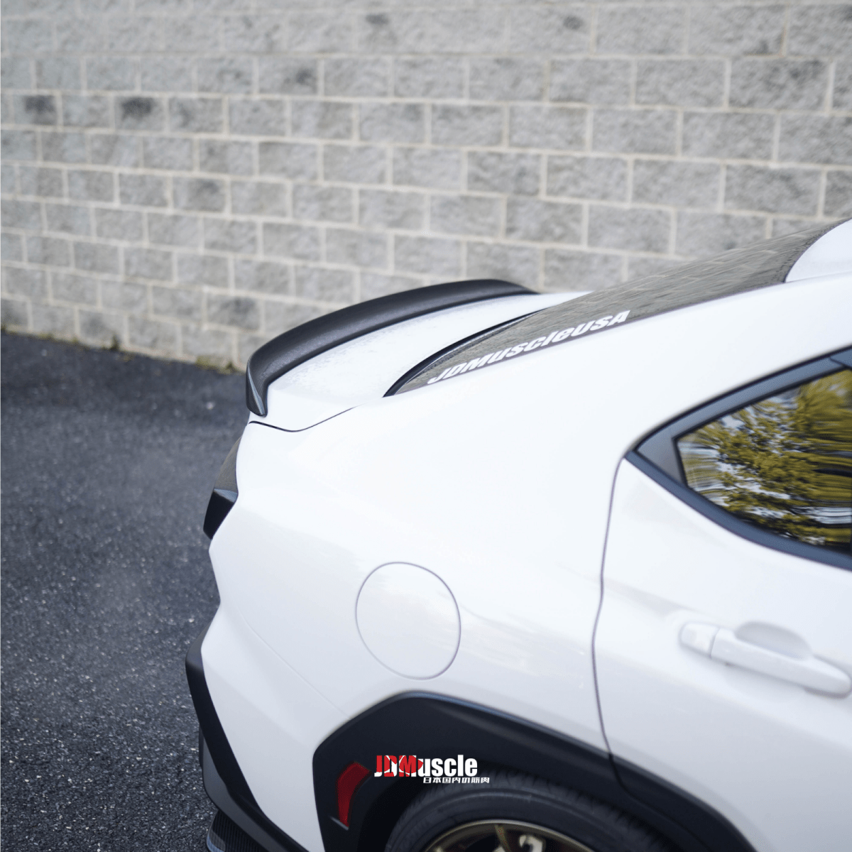 JDMuscle [22-26 WRX] Tanso Carbon Fiber Duck Bill V1