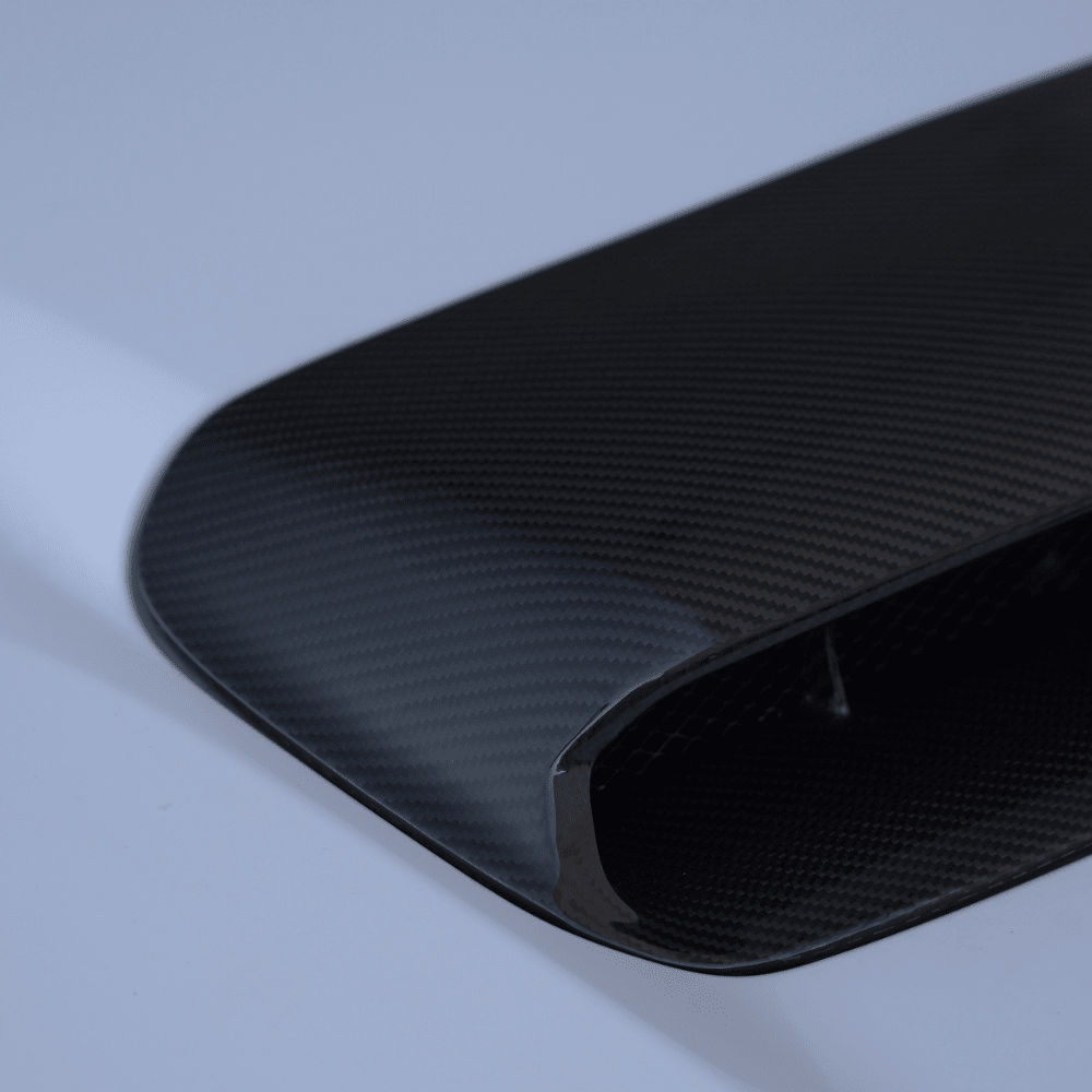 JDMuscle [22-26 WRX] Tanso Carbon Fiber GC8 Style Hood Scoop