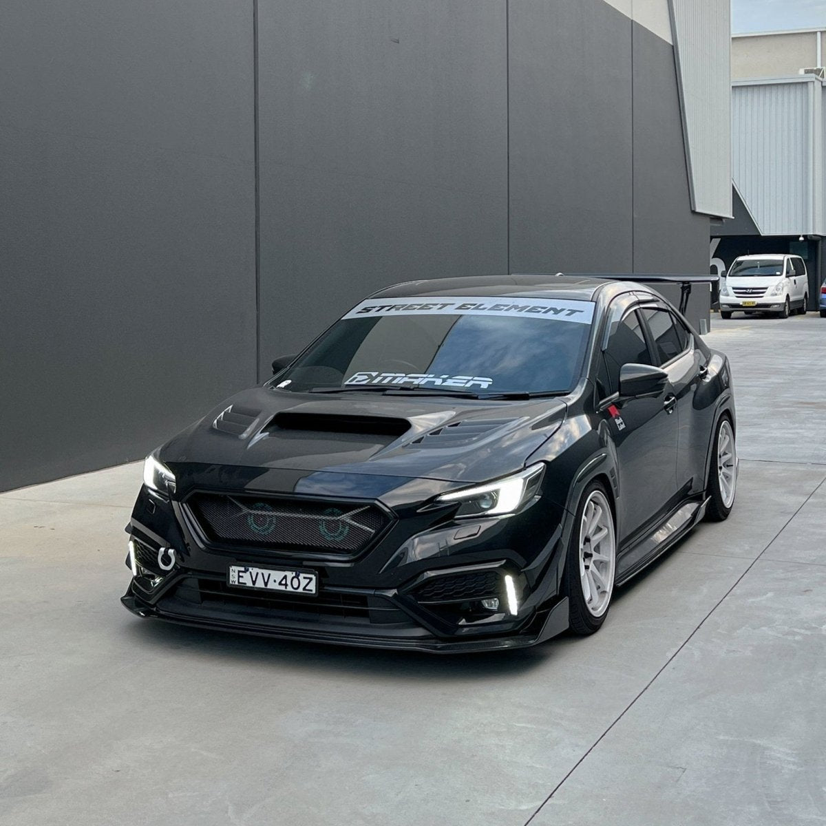 JDMuscle [22-26 WRX] Tanso Carbon Fiber V2 Side Skirts
