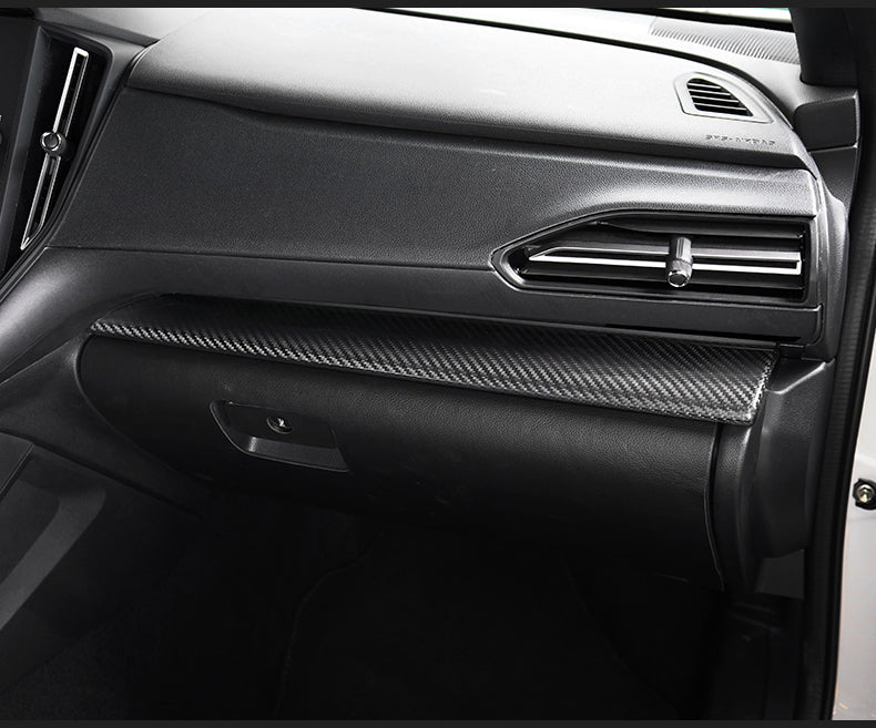 JDMuscle [22-26 WRX] Tanso Pre-preg Carbon Fiber Driver & Passenger Dash Trim Covers 2 PC | JDM-WRX22-530+531