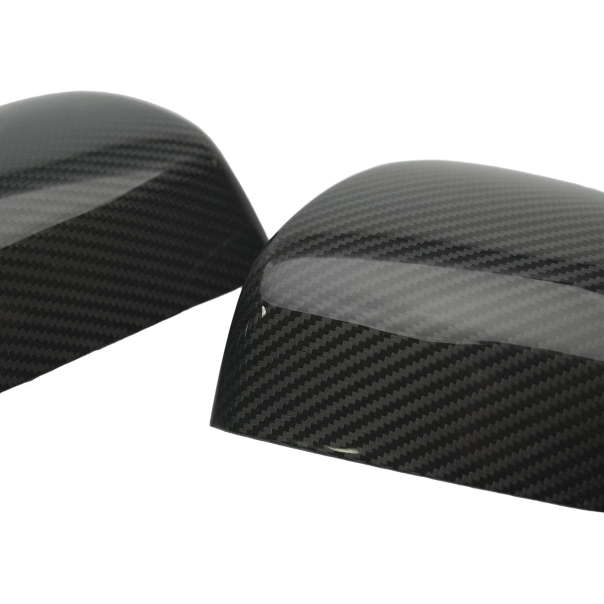 JDMuscle [22-26 WRX] Tanso Pre-preg Carbon Fiber Side Mirror Replacements w/ Gloss Finish