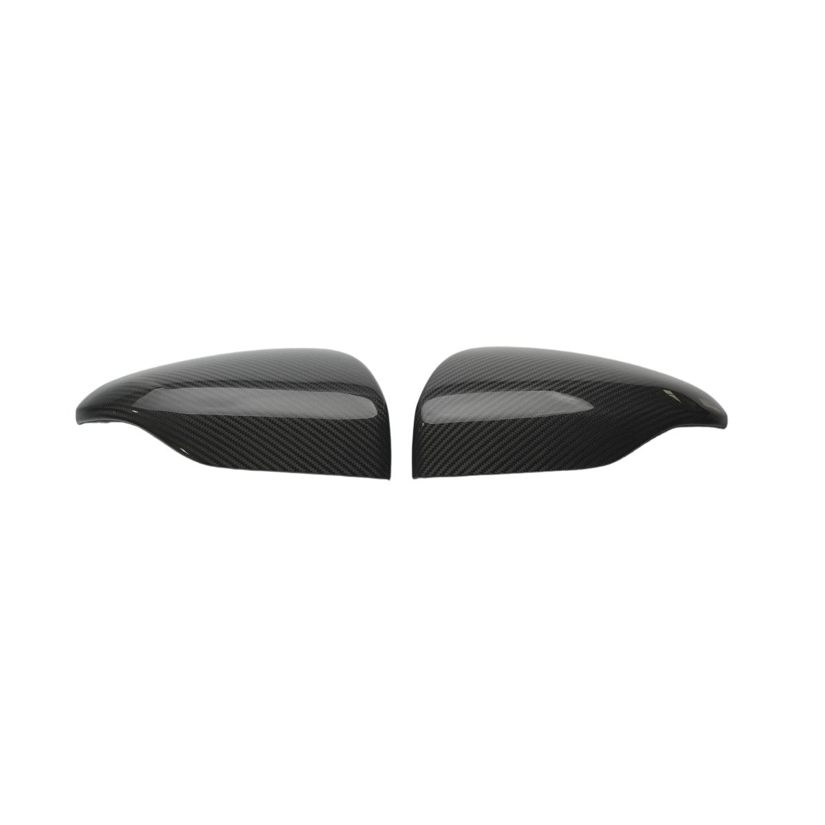 JDMuscle [22-26 WRX] Tanso Pre-preg Carbon Fiber Side Mirror Replacements w/ Gloss Finish
