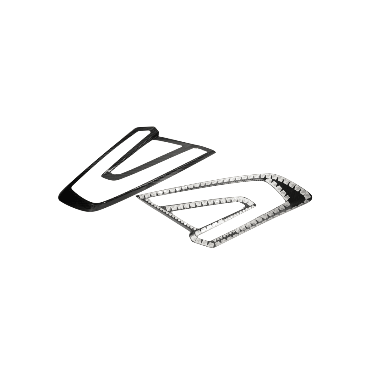 JDMuscle [22-26 WRX] Tanso Pre-preg Carbon Fiber Tail Light Covers