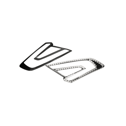 JDMuscle [22-26 WRX] Tanso Pre-preg Carbon Fiber Tail Light Covers