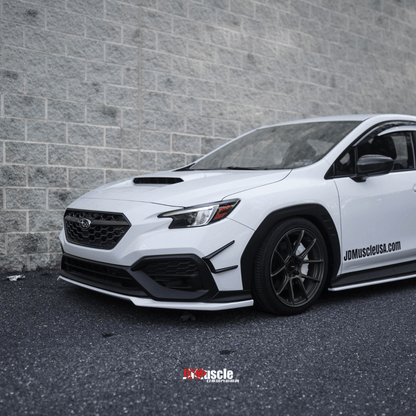 JDMuscle [22-26 WRX] V1 Rain Guards / Window Visors-Paint Matched