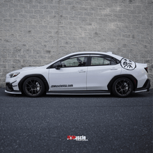 JDMuscle [22-26 WRX] V1 Rain Guards / Window Visors-Paint Matched