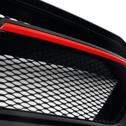 JDMuscle [22-26 WRX] V2 Front Bumper Grille-Paint Matched/Gloss Black