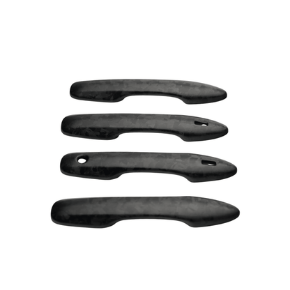 JDMuscle [23-24 GR Corolla, 19+ Hatch] Carbon Fiber Door Handle Covers (4PC)