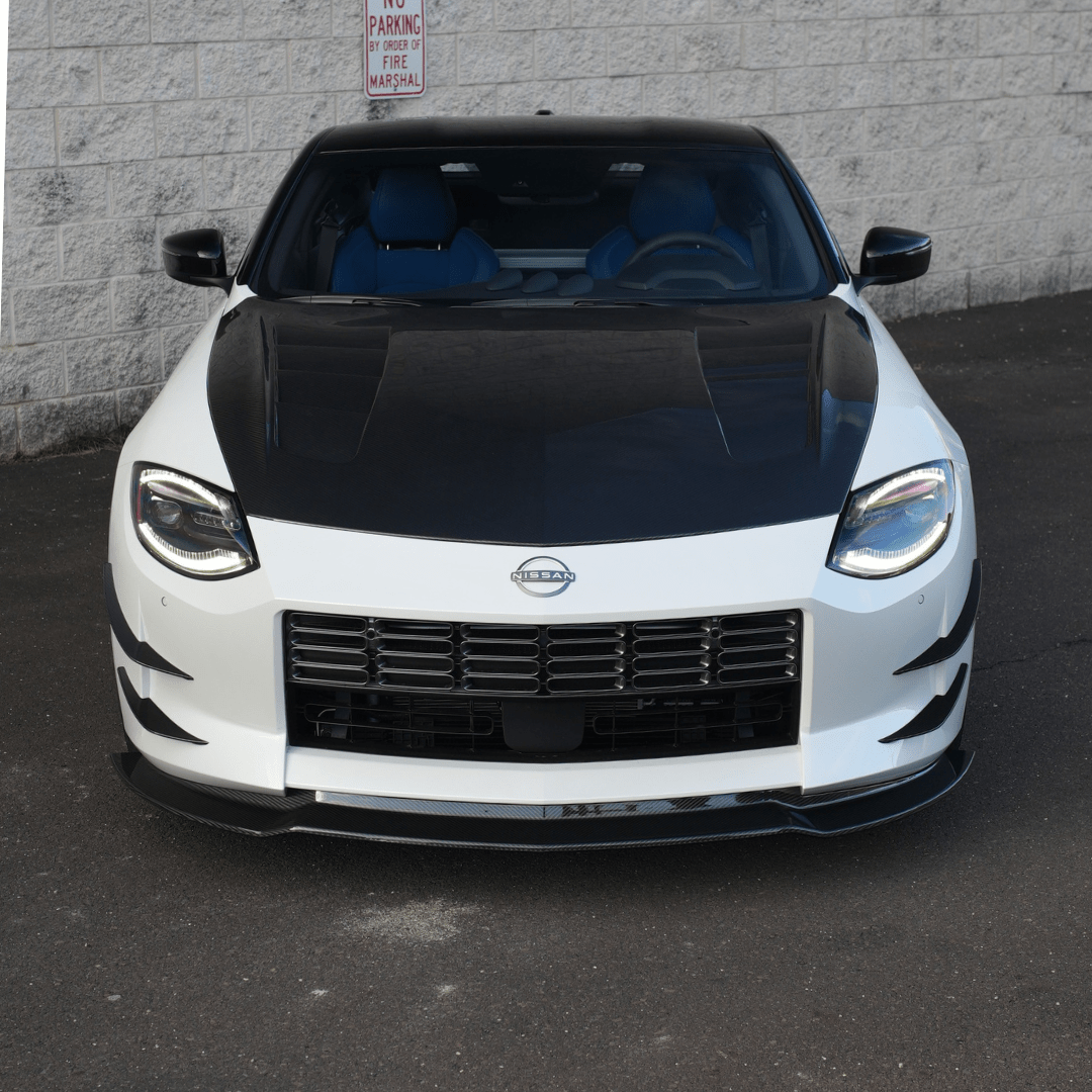 JDMuscle 23-24 Nissan Z Carbon Fiber Front Lip V1