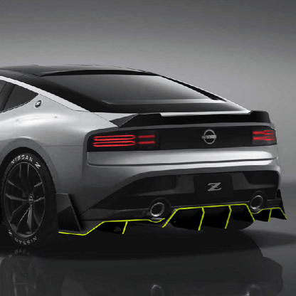 JDMuscle [23-25 Nissan Z] Carbon Fiber Duck Bill V1