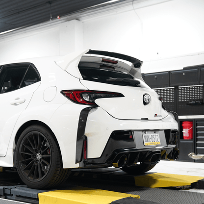 JDMuscle [23-26 GR Corolla] Carbon Fiber Rear Bumper Canards/Garnishes