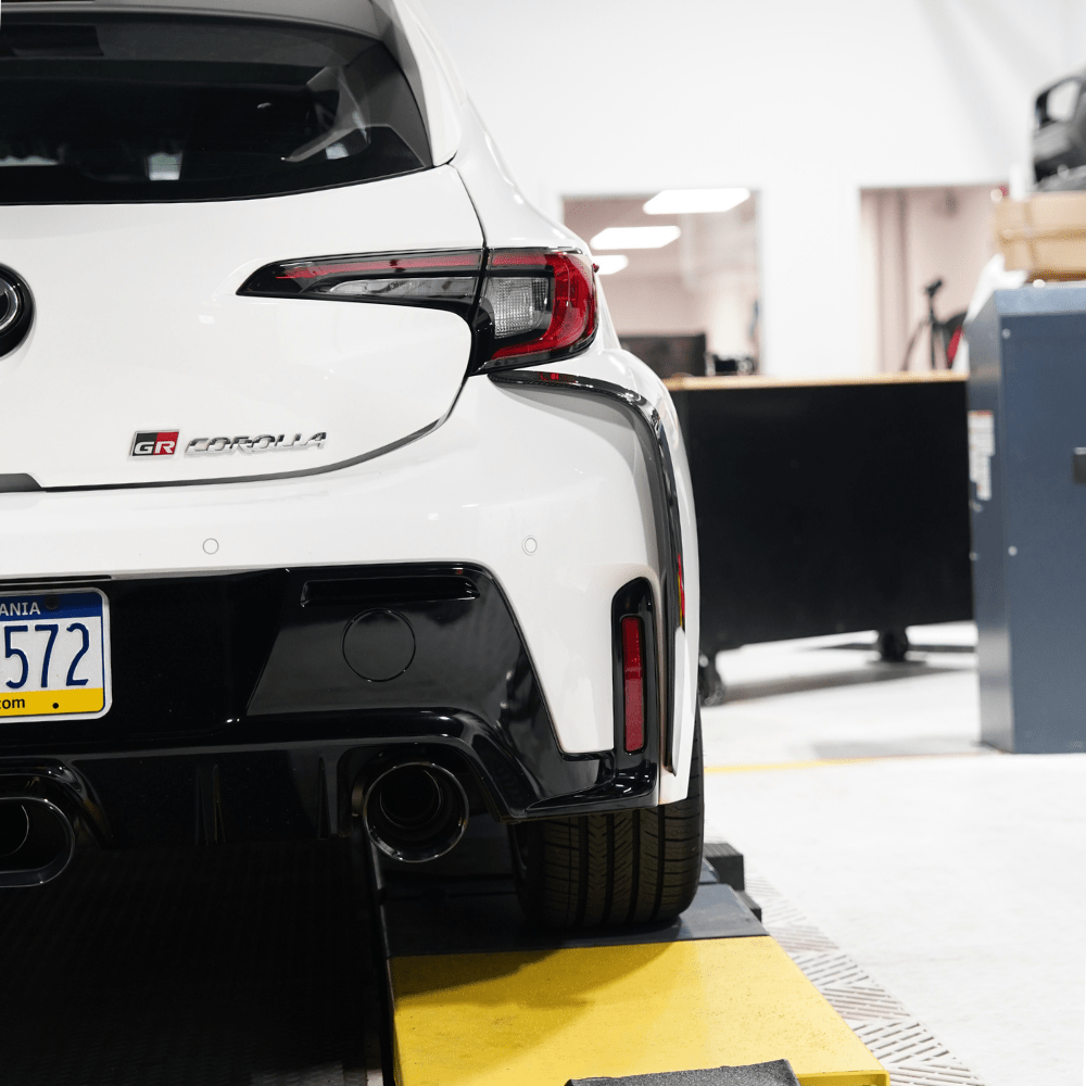 JDMuscle [23-26 GR Corolla] Carbon Fiber Rear Bumper Canards/Garnishes