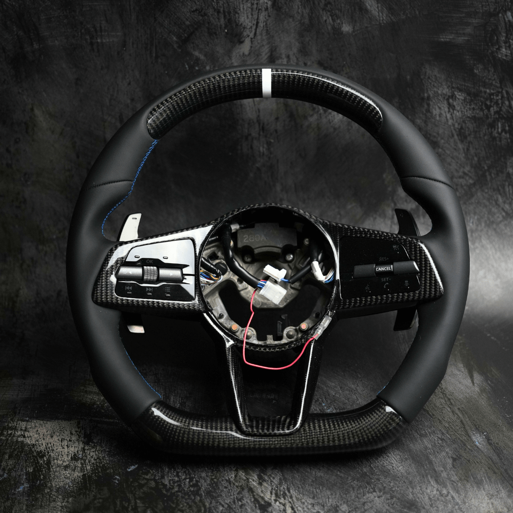 JDMuscle [23-26 Nissan Z] Custom Carbon Fiber Steering Wheel