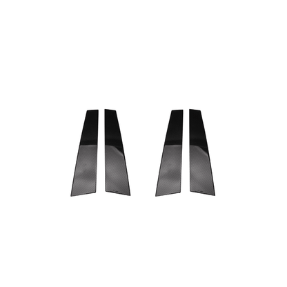 JDMuscle 23-26 Toyota GR Corolla Carbon Fiber Exterior B-Pillar Covers (4PC)