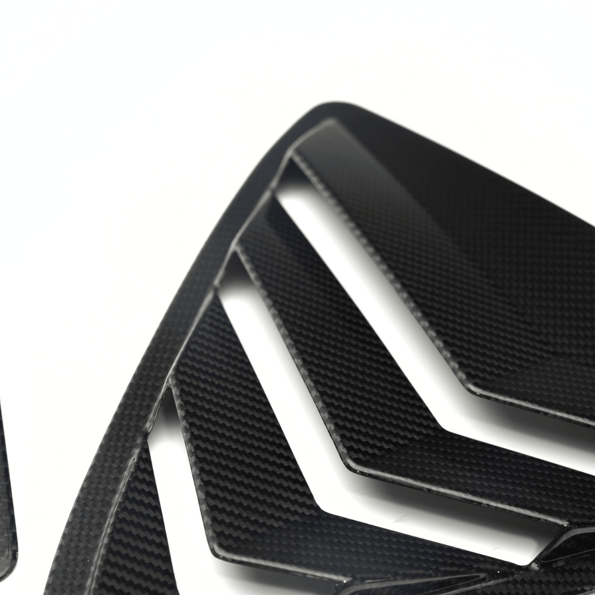 JDMuscle 23-26 Toyota GR Corolla Carbon Fiber Rear Quarter Louvers Covers (2PC)