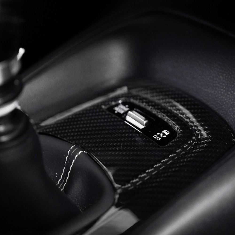 JDMuscle [23-26 Toyota GR Corolla MT] Carbon Fiber Shifter Trim Cover