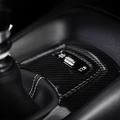 JDMuscle [23-26 Toyota GR Corolla MT] Carbon Fiber Shifter Trim Cover