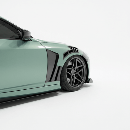 JDMuscle [23+ Nissan Z] Vented V1 Carbon Fiber Fenders