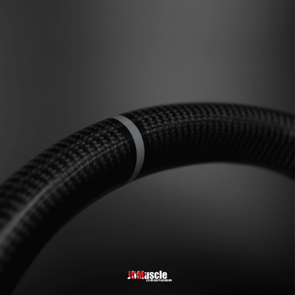 JDMuscle Custom Carbon Fiber Steering Wheel for 10th Gen Civic