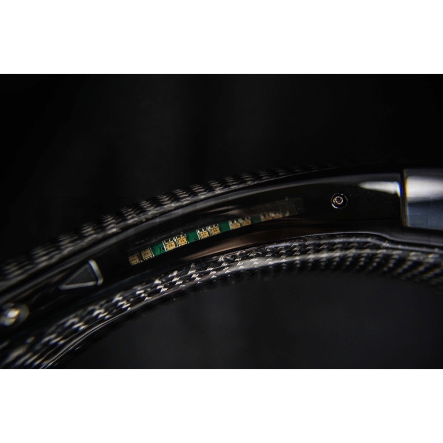 JDMuscle LED Performance Carbon Fiber Steering Wheel for 2015+ WRX/STI