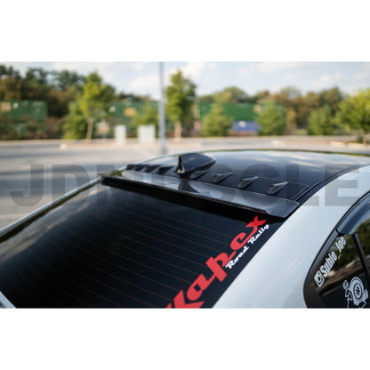 JDMuscle [15-21 WRX/STI] Carbon Fiber Roof Spoiler V1