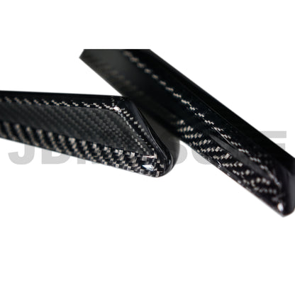 JDMuscle [15-21 WRX/STI] Tanso Carbon Fiber/Painted Canards V1