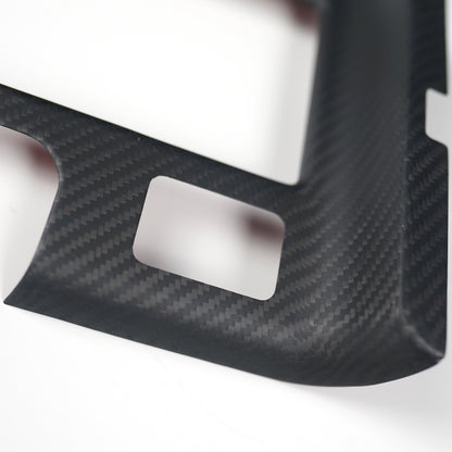 JDMuscle [15-21 STI] Tanso Pre-preg Carbon Fiber Cup Holder Cover
