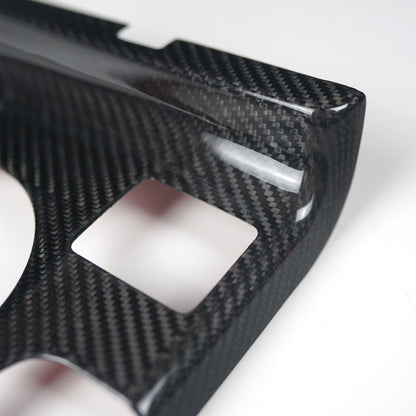 JDMuscle [15-21 WRX] Tanso Pre-preg Carbon Fiber Cup Holder Cover