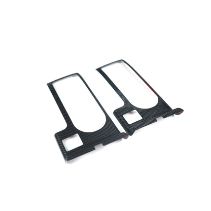 JDMuscle [15-21 WRX] Tanso Pre-preg Carbon Fiber Cup Holder Cover