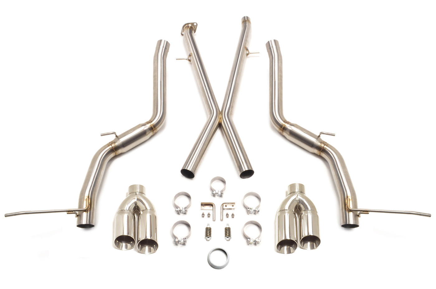 STM Stainless Cat-Back Exhaust for 2018+Jeep Trackhawk