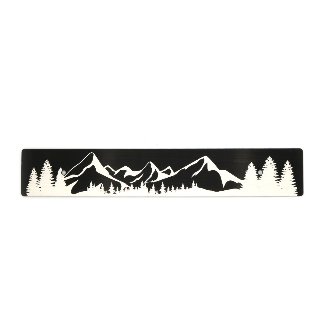 Billetworkz "Mountains" License Plate Delete