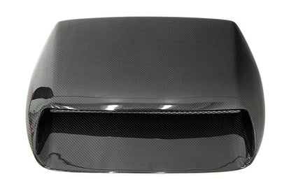 OLM Oversized Carbon Fiber Hood Scoop - 2015-2021 WRX / STI