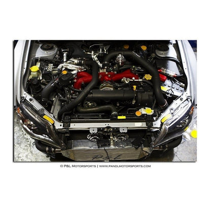 P&L Motorsports 08+ STI Front Mount Intercooler – Rotated Turbo