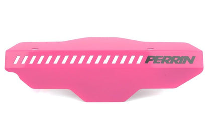 Perrin [02-14 WRX, 04-21 STI] Belt Cover Hyper Pink | PSP-ENG-150HP