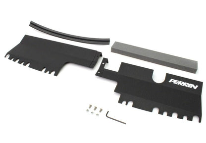 Perrin [15-21 WRX/STI] Radiator Shroud | Without OEM Intake Scoop - Black | PSP-ENG-512-2BK