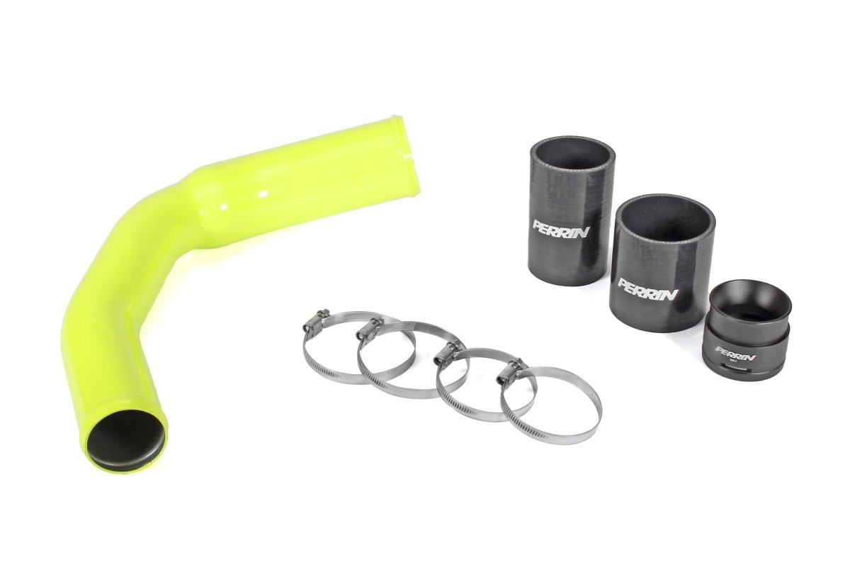 Perrin [22-26 WRX] Charge Pipe - Neon Yellow | PSP-ITR-201NY
