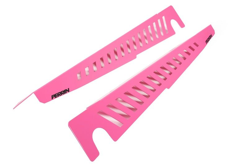 Perrin [22-26 WRX] Fender Shroud Set - Hyper Pink | PSP-ENG-551HP