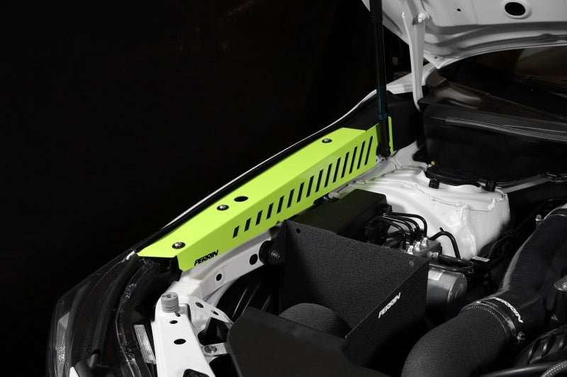 Perrin [22-26 WRX] Fender Shroud Set - Neon Yellow | PSP-ENG-551NY