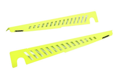 Perrin [22-26 WRX] Fender Shroud Set - Neon Yellow | PSP-ENG-551NY