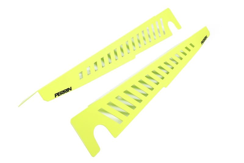 Perrin [22-26 WRX] Fender Shroud Set - Neon Yellow | PSP-ENG-551NY