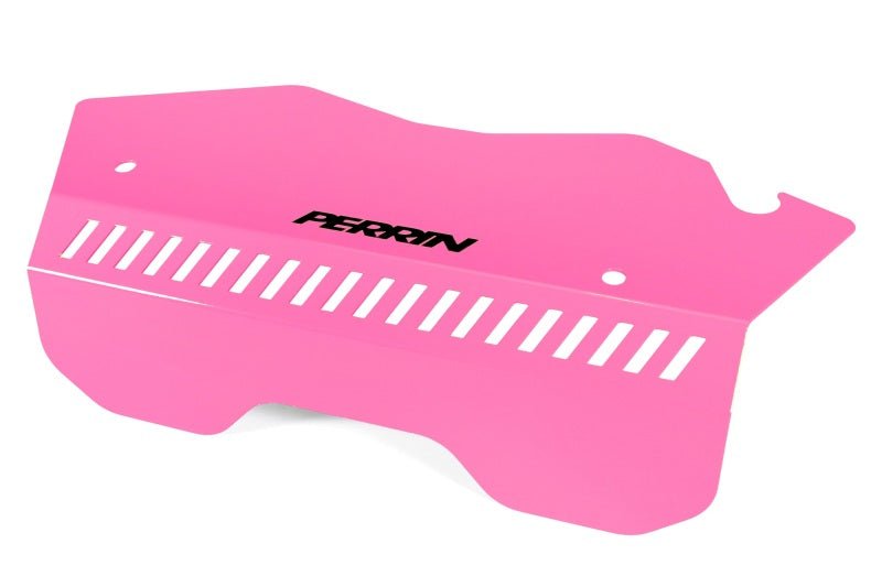 Perrin [22-26 WRX] Pulley Cover - Hyper Pink | PSP-ENG-153HP