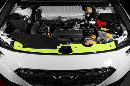 Perrin [22-26 WRX] Radiator Shroud Kit Neon Yellow | PSP-ENG-513NY