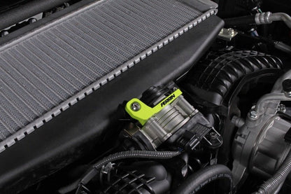 Perrin [22-26 WRX] Top Mount Intercooler Bracket - Neon Yellow | PSP-ITR-331NY