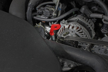 Perrin Aluminum [15-26 WRX] "P" Style Dip Stick Handle Red Finish FA20 / FA24 | PSP-ENG-720RD